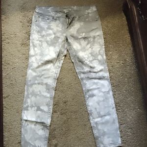Light Gray/white super cute jeans